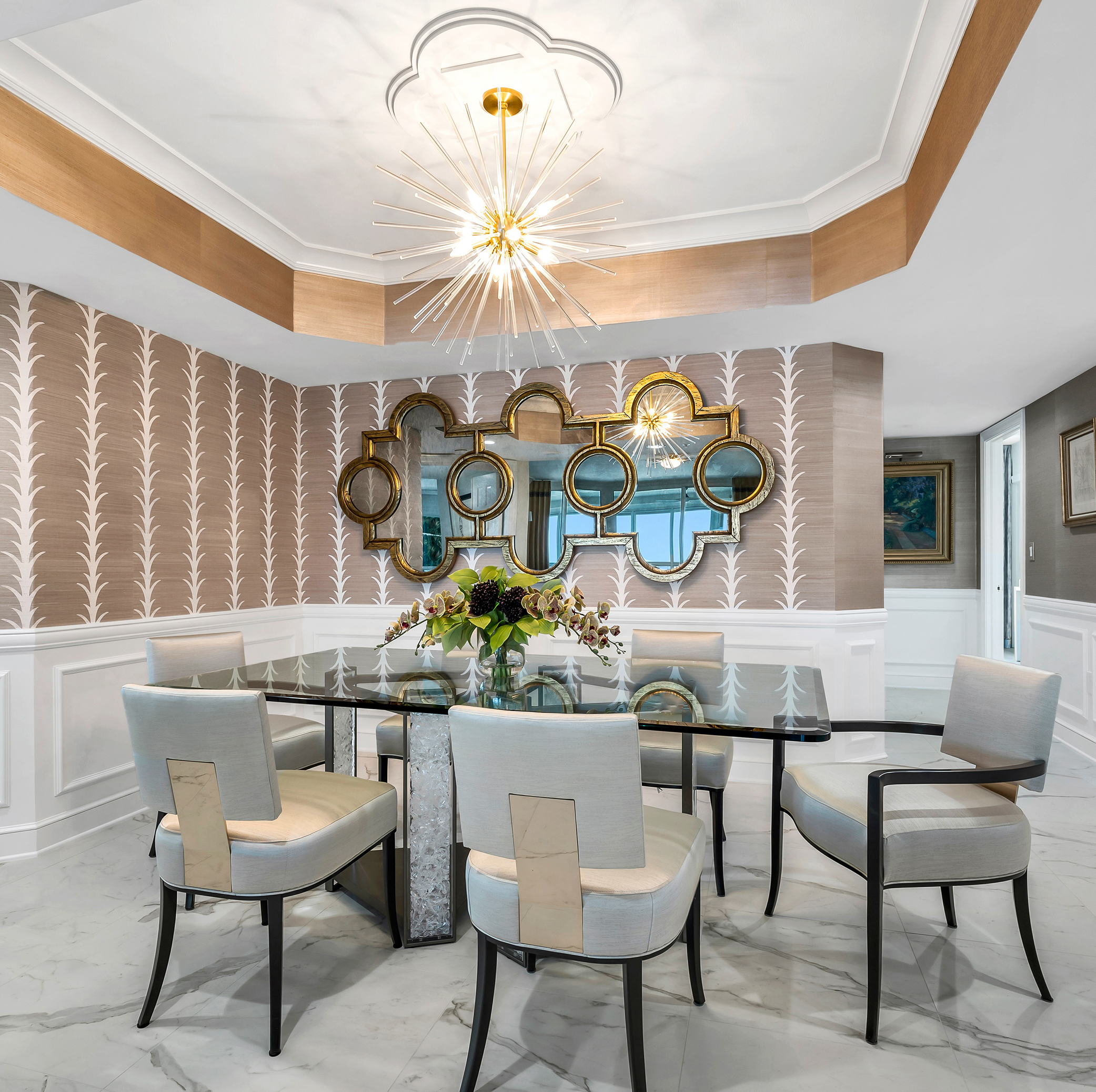 Dining Room Interior Designer The Woodlands, TX
